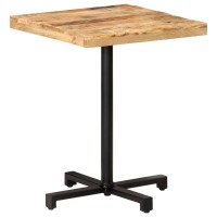 vidaXL Bistro Table Square 23.6