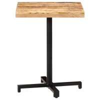 vidaXL Bistro Table Square 23.6