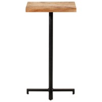 vidaXL Bar Table Square 19.7