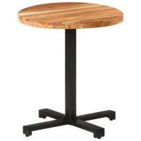 Vidaxl Bistro Table Round 27.6X29.5 Solid Acacia Wood