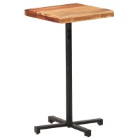 vidaXL Bar Table Square 19.7