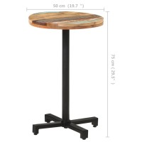 vidaXL Bistro Table Round 脴19.7