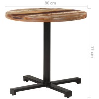 vidaXL Bistro Table Round 脴31.5