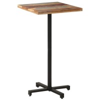 vidaXL Bistro Table Square 23.6