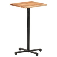 vidaXL Bar Table with Live Edges 19.7