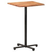 vidaXL Bar Table with Live Edges 19.7