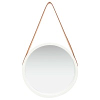 vidaXL Wall Mirror with Strap 15.7