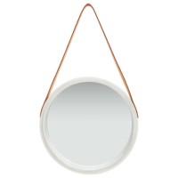 vidaXL Wall Mirror with Strap 15.7