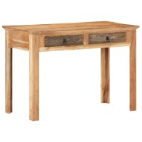 Vidaxl Desk 43.3X19.7X29.5 Solid Reclaimed Wood