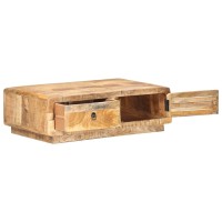 Vidaxl Coffee Table 35.4X23.6X11.4 Rough Mango Wood