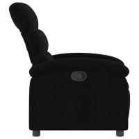 vidaXL Recliner Chair Black Fabric