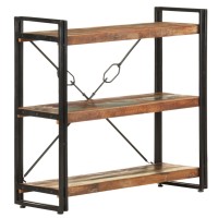 vidaXL 3-Tier Bookcase 35.4