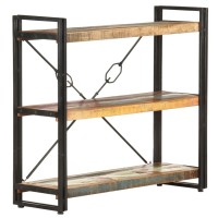 vidaXL 3-Tier Bookcase 35.4