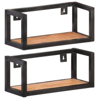 vidaXL Wall Shelves 2 pcs 15.7