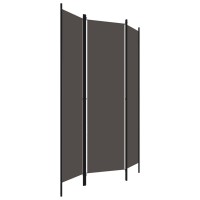 Vidaxl 3-Panel Room Divider Anthracite 59.1X70.9