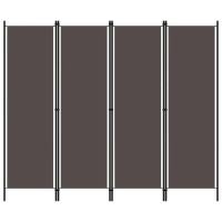 Vidaxl 4-Panel Room Divider Anthracite 78.7X70.9