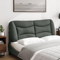 vidaXL Headboard Cushion Dark Gray 53.9