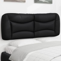 vidaXL Headboard Cushion Black 53.9