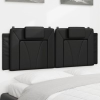 vidaXL Headboard Cushion Black 53.9