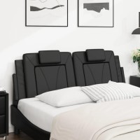 vidaXL Headboard Cushion Black 60.2