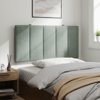 vidaXL Headboard Cushion Light Gray 39.4