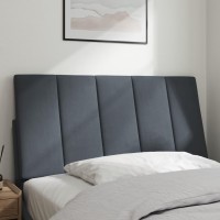 vidaXL Headboard Cushion Dark Gray 39.4