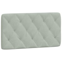 vidaXL Headboard Cushion Light Gray 39.4