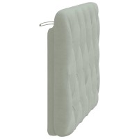 vidaXL Headboard Cushion Light Gray 39.4