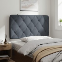 vidaXL Headboard Cushion Dark Gray 39.4