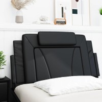 vidaXL Headboard Cushion Black 39.4