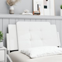 vidaXL Headboard Cushion White 39.4