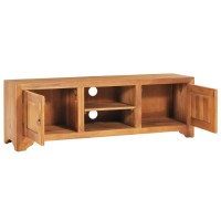 Vidaxl Tv Unit 47.2X11.8X15.7 Solid Wood Teak