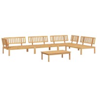 vidaXL 5 Piece Patio Pallet Sofa Set Solid Wood Acacia