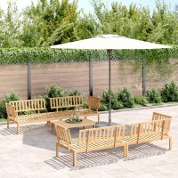 vidaXL 5 Piece Patio Pallet Sofa Set Solid Wood Acacia