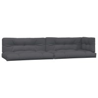 vidaXL 3 Piece Patio Pallet Sofa Set with Cushions Solid Wood Acacia
