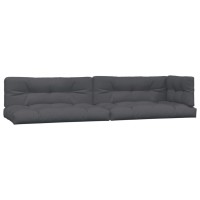 vidaXL 5 Piece Patio Pallet Sofa Set with Cushions Solid Wood Acacia