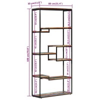 vidaXL Bookcase 31.5