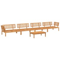 vidaXL 5 Piece Patio Pallet Sofa Set Solid Wood Acacia