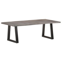 vidaXL Coffee Table with Live Edges 45.3