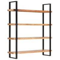 Vidaxl 4-Tier Bookcase 63X15.7X70.9 Solid Acacia Wood