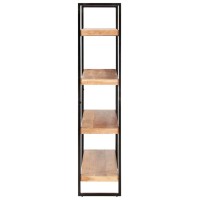 Vidaxl 4-Tier Bookcase 63X15.7X70.9 Solid Acacia Wood