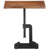 vidaXL Side Table Brown 17.7