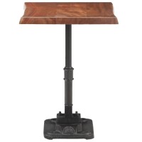 vidaXL Side Table Brown 17.7