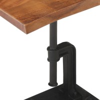 vidaXL Side Table Brown 17.7