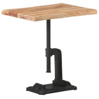 vidaXL Side Table Light Wood 17.7