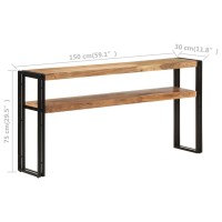 vidaXL Console Table 59.1