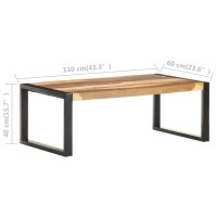 vidaXL Coffee Table 43.3