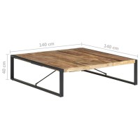 vidaXL Coffee Table 55.1