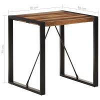 vidaXL Dining Table 27.6