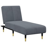 vidaXL 2 Piece Sofa Set Dark Gray Velvet